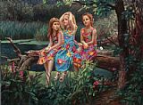 Cao Yong Canvas Paintings - FRIENDS